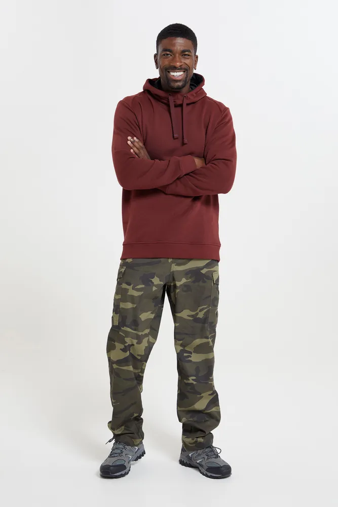 Alder Mens High Neck Hoodie