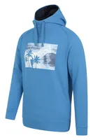 Alder Mens High Neck Printed Hoodie