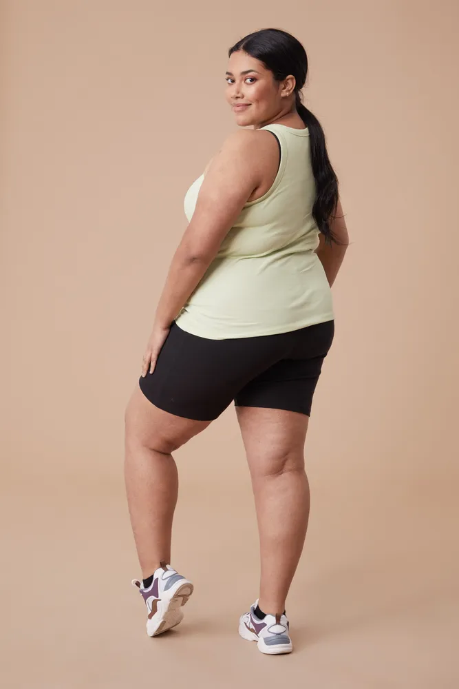 Ribbed Cycle Womens Shorts