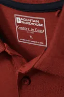 Cordyline Textured Mens Polo