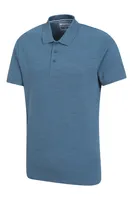 Dawnay Pique Slub Textured Mens Polo Shirt