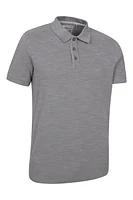 Dawnay Pique Slub Textured Mens Polo Shirt