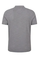 Dawnay Pique Slub Textured Mens Polo Shirt