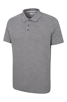 Dawnay Pique Slub Textured Mens Polo Shirt