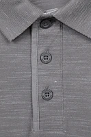 Dawnay Pique Slub Textured Mens Polo Shirt