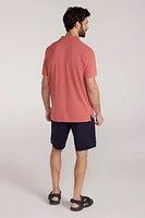 Dawnay Pique Slub Textured Mens Polo Shirt
