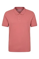 Dawnay Pique Slub Textured Mens Polo Shirt