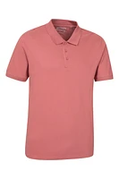 Dawnay Pique Slub Textured Mens Polo Shirt