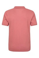 Dawnay Pique Slub Textured Mens Polo Shirt