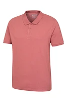 Dawnay Pique Slub Textured Mens Polo Shirt