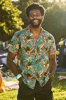 Beach Mens Short Sleeve Shirt
