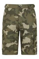 Prospect Mens Ripstop Camo Cargo Shorts