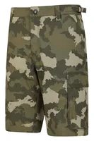 Prospect Mens Ripstop Camo Cargo Shorts