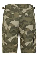 Prospect Mens Ripstop Camo Cargo Shorts