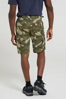 Prospect Mens Ripstop Camo Cargo Shorts