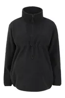 Cozy Maternity Sherpa Half-Zip Fleece