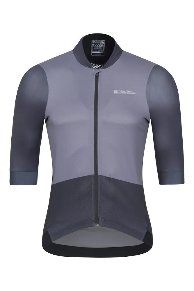 Strada Mens Cycling Full-Zip Jersey