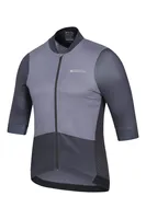 Strada Mens Cycling Full-Zip Jersey