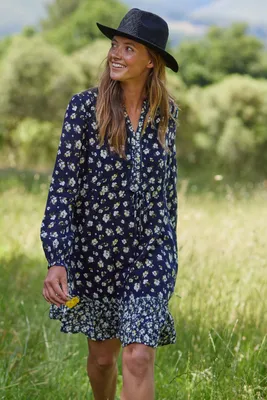 Ariana Flippy Floral Womens Dress