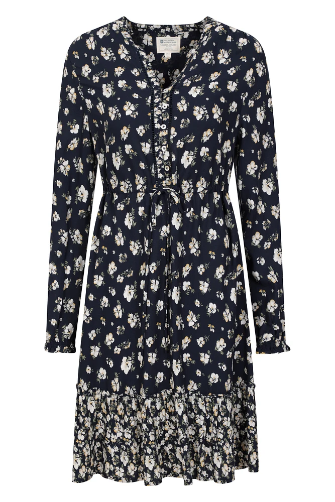 Ariana Flippy Floral Womens Dress