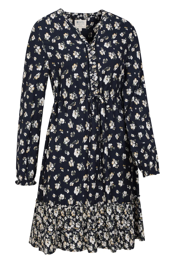 Ariana Flippy Floral Womens Dress