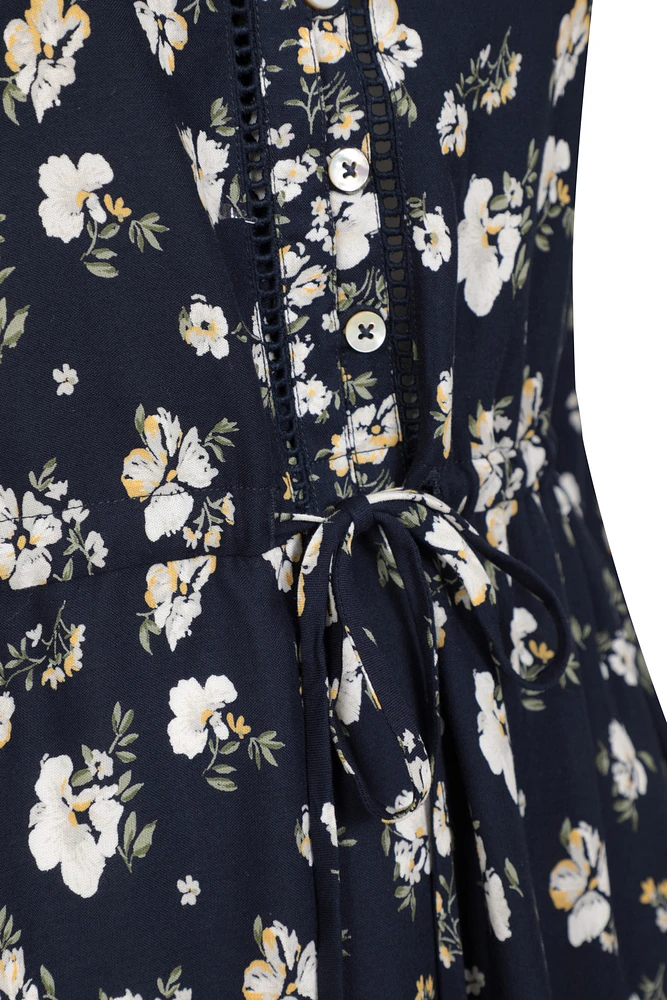 Ariana Flippy Floral Womens Dress