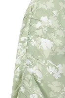 Oasis Womens Midi Tiered Dress