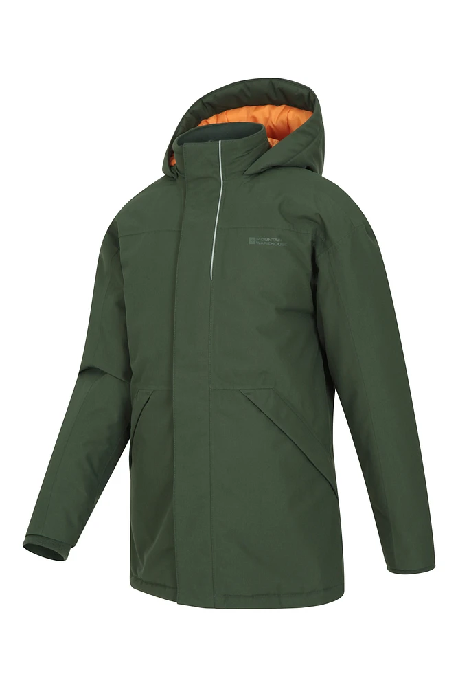 Forest Kids Longline Waterproof Jacket