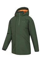 Forest Kids Longline Waterproof Jacket