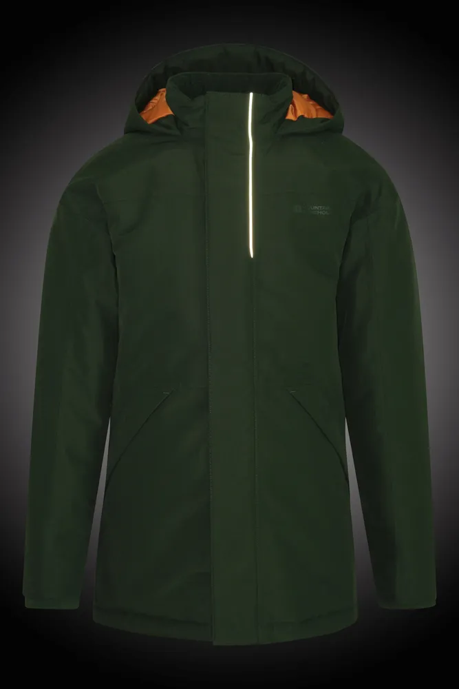 Forest Kids Longline Waterproof Jacket