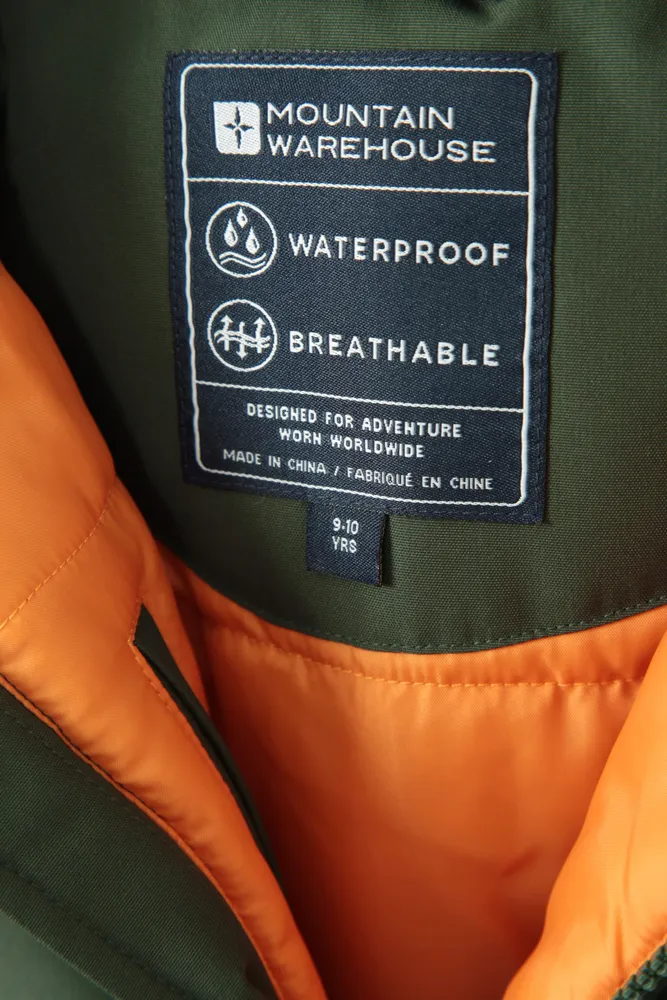 Forest Kids Longline Waterproof Jacket