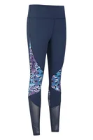 Mesh Motion Panelled Womens Leggings