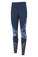 Mesh Motion Panelled Womens Leggings