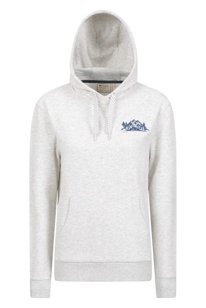 Mountain Badge Womens Hoodie