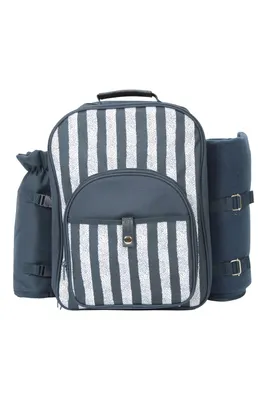Backpack Cooler Picnic Set - Patterned