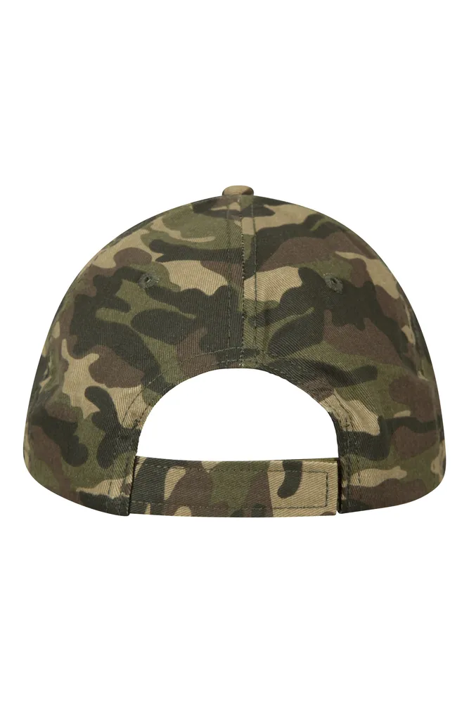 Mens Camo Baseball Cap