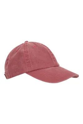 Washed Mens Baseball Cap