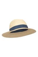Whitby Womens Colourblock Fedora Hat