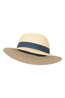 Whitby Womens Colourblock Fedora Hat