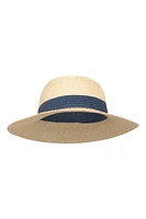 Whitby Womens Colourblock Fedora Hat