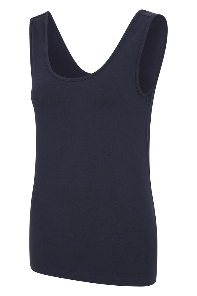 Womens Scoop Neck Organic Tank Top