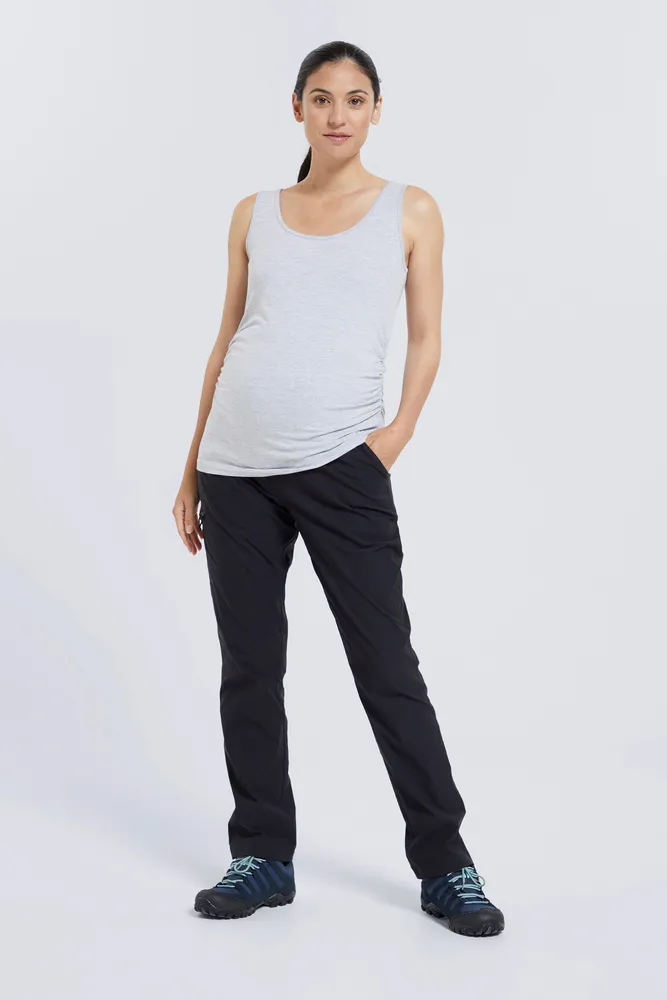 Maternity Hiker Stretch Womens Pants - Short Length