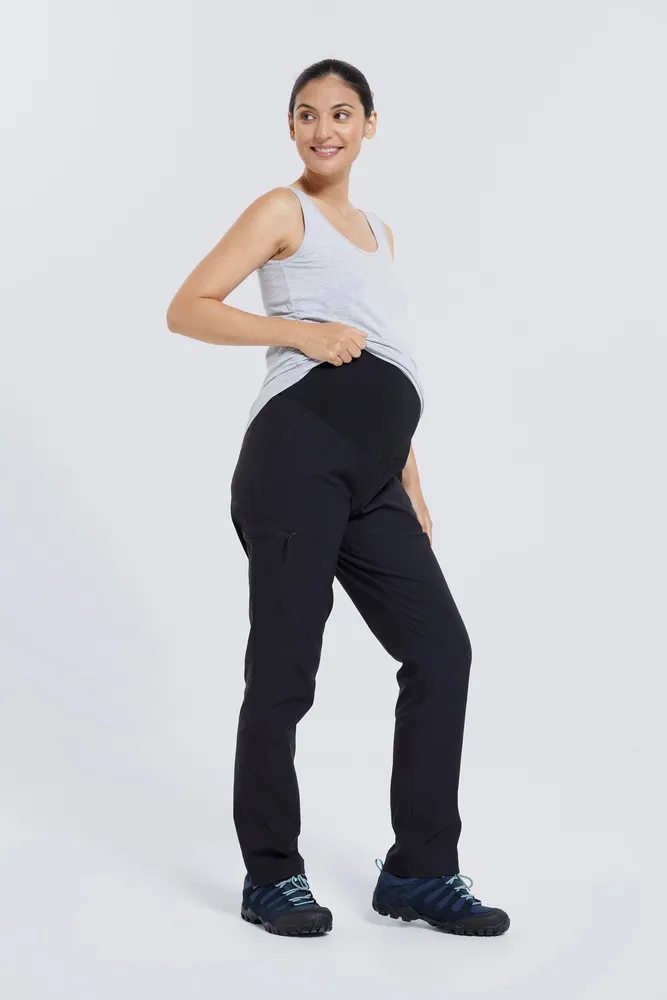 Maternity Hiker Stretch Womens Pants - Short Length