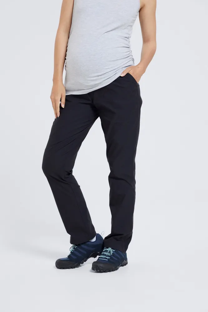 Maternity Hiker Stretch Womens Pants - Short Length