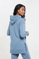 Lounge Soft-Touch Womens Longline Hoodie