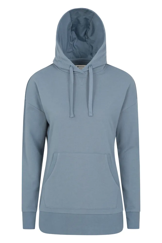 Lounge Soft-Touch Womens Longline Hoodie