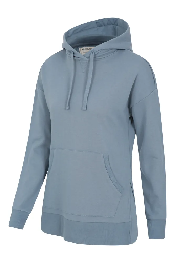 Lounge Soft-Touch Womens Longline Hoodie