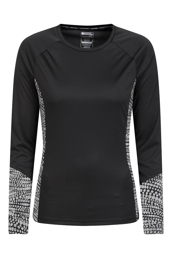 Iso-Vis Reflective Womens Long-Sleeve Top