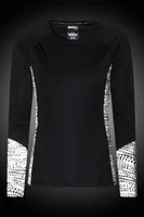 Iso-Vis Reflective Womens Long-Sleeve Top