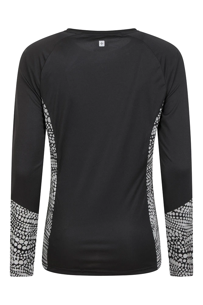 Iso-Vis Reflective Womens Long-Sleeve Top